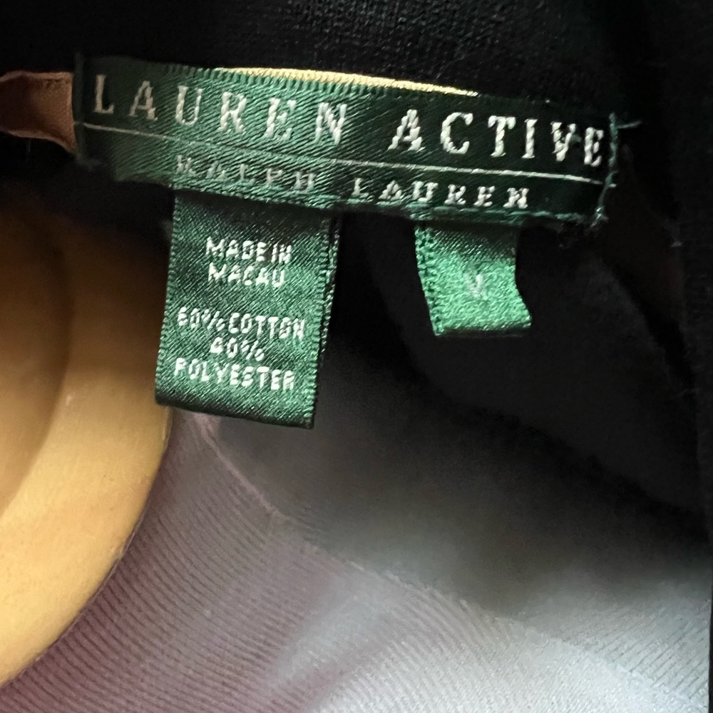 Lauren Active Ralph Lauren Gold Track Suit Jacket - Picture 8 of 9